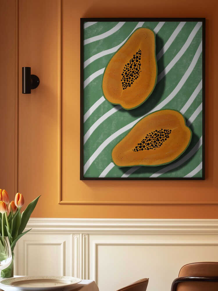 Papayas Poster