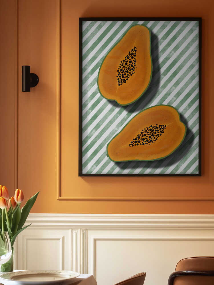 Papayas Poster