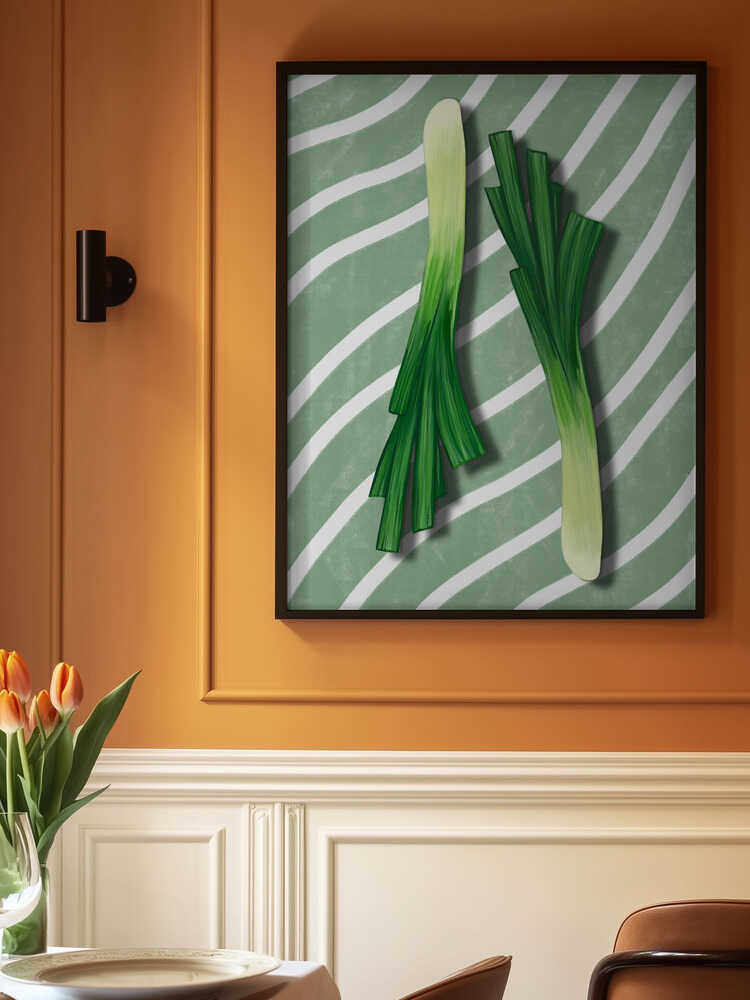 Leeks Poster