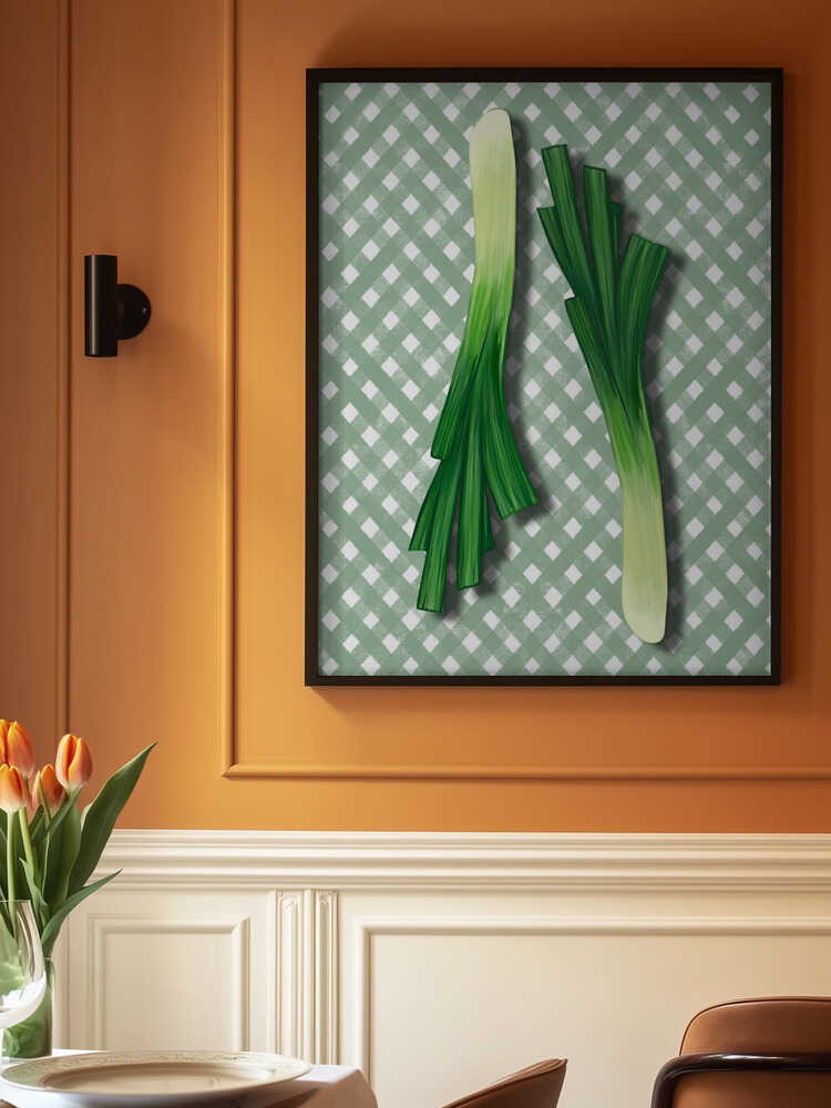 Leeks Poster
