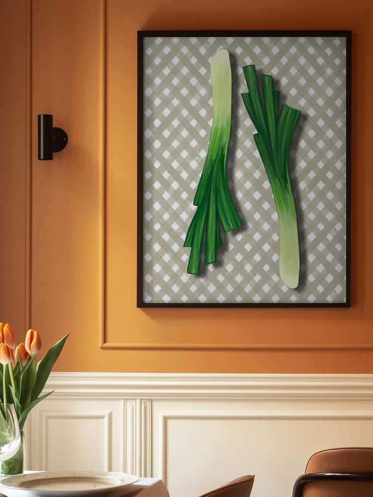 Leeks Poster