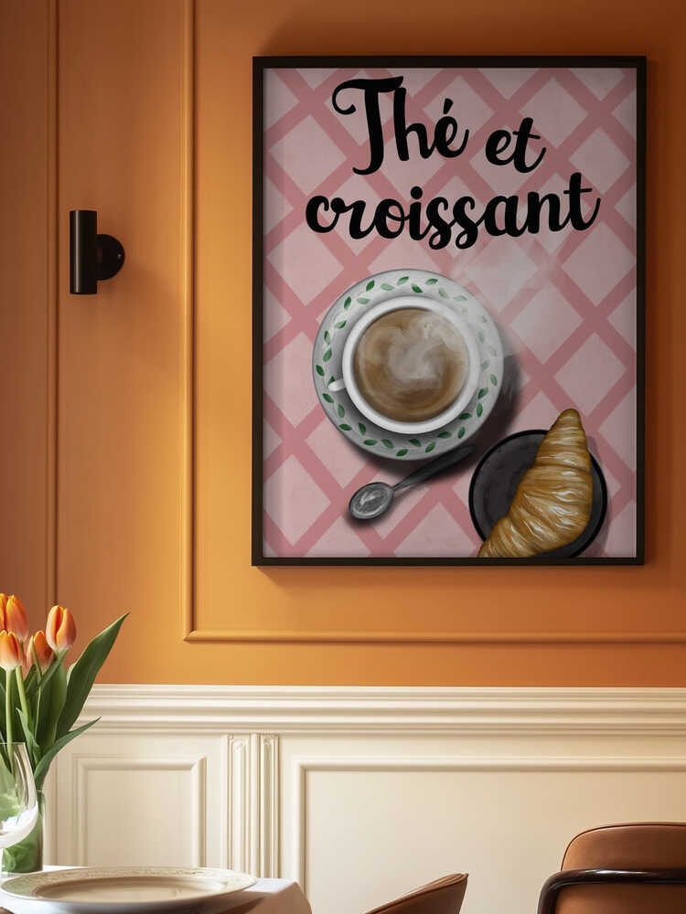 The Et Croissant Poster