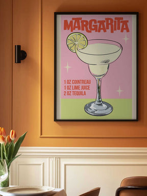 Margarita Cocktail Poster