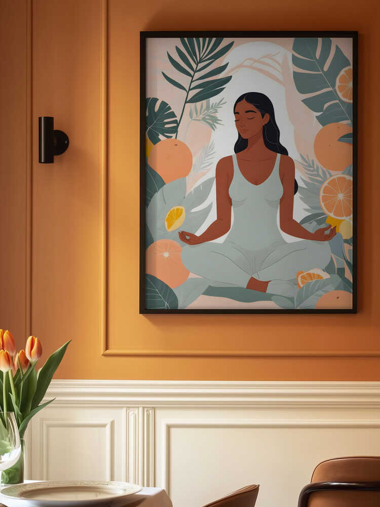 Citrus Meditation Poster