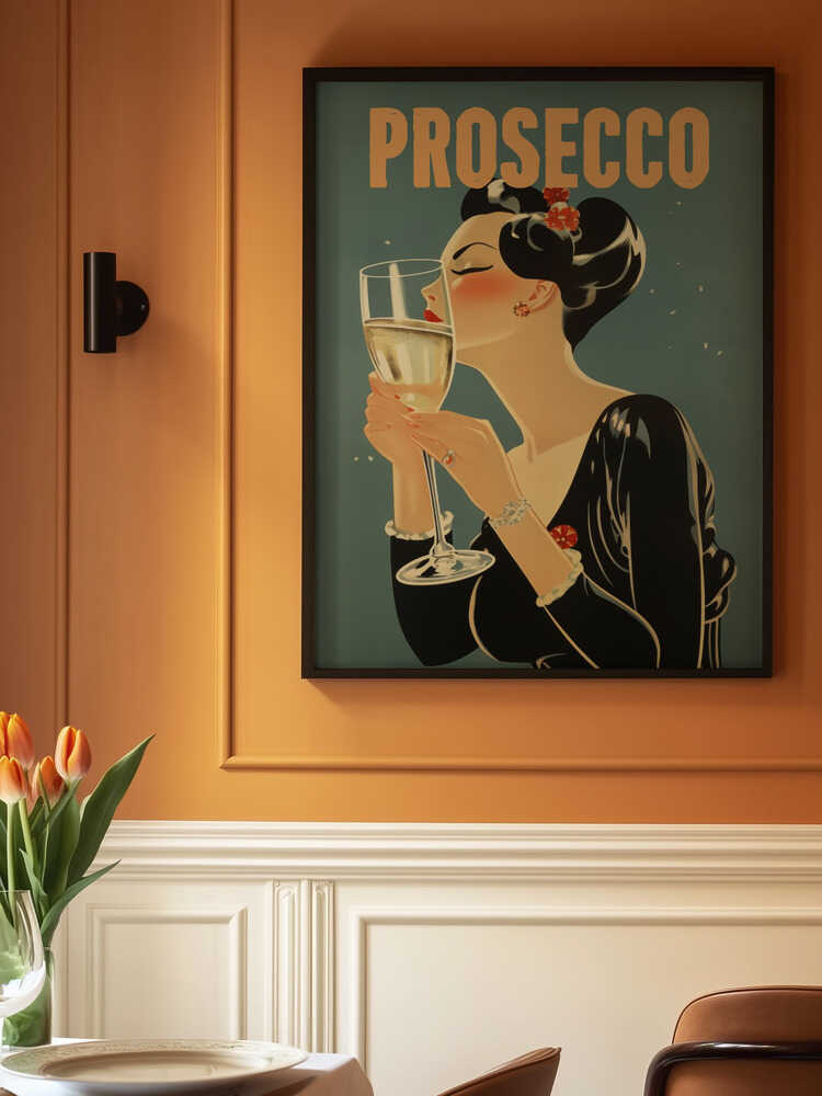 Prosecco Elegance Poster