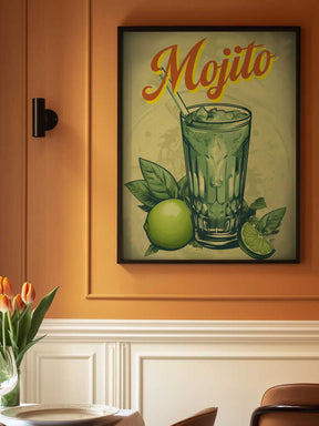 Lime Breeze Drink Poster