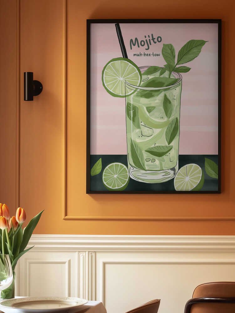 Lime Mint Refresh Poster