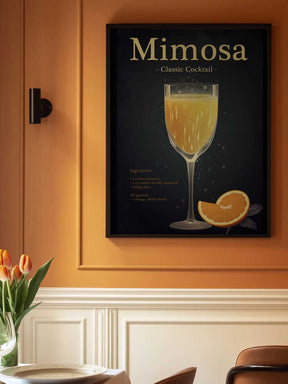 Bubbly Citrus Delight Poster