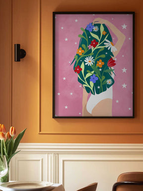 Floral Daydreams Poster