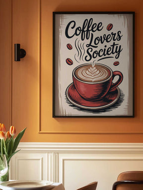Steaming Cup Club Poster