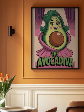 Glamorous Avocado Poster