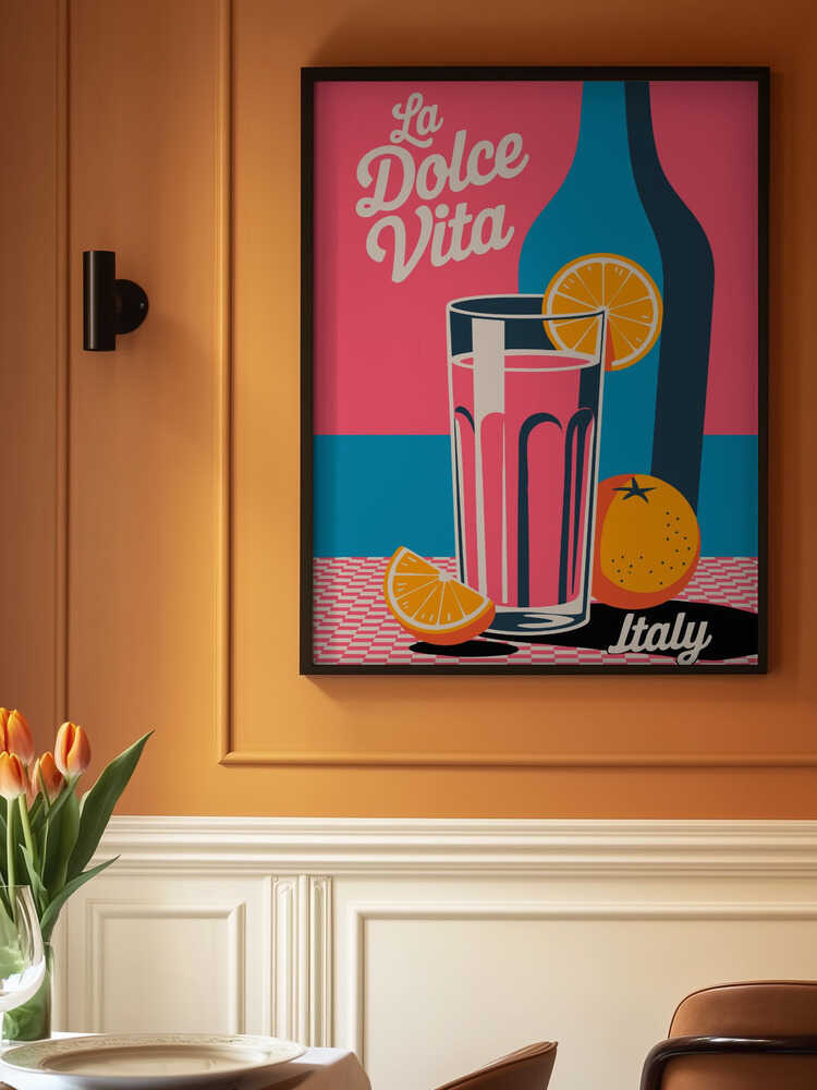 Citrus Delight Italy Poster
