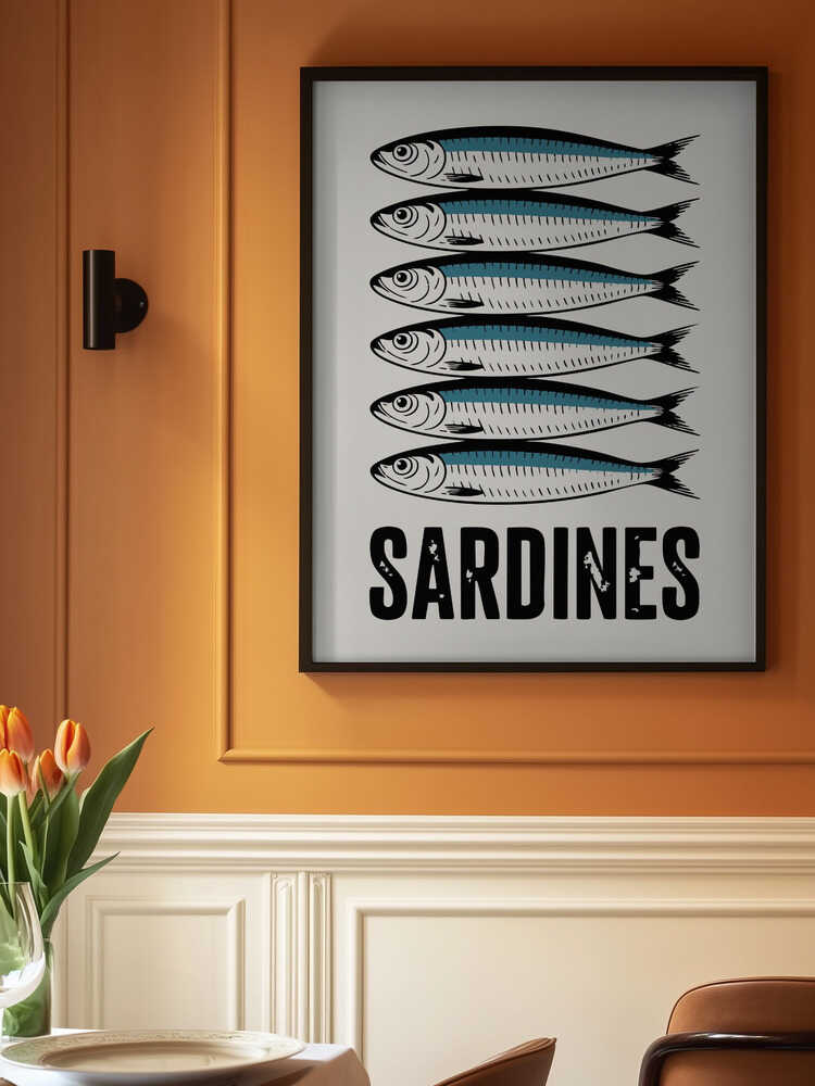 Sardine Parade Poster