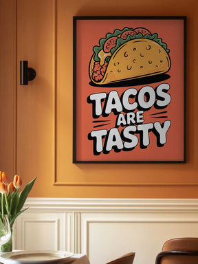 Tasty Taco Delight Poster