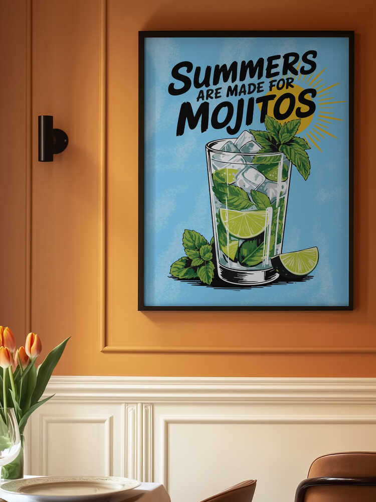 Summer Mojito Poster