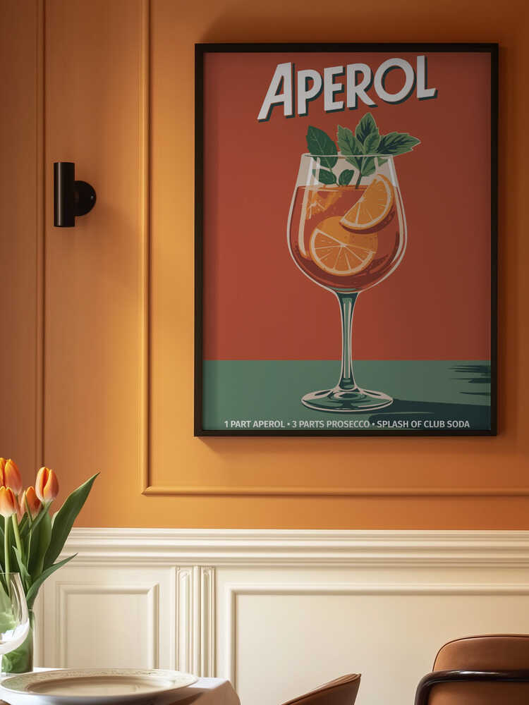 Aperol Vintage No 2 Poster