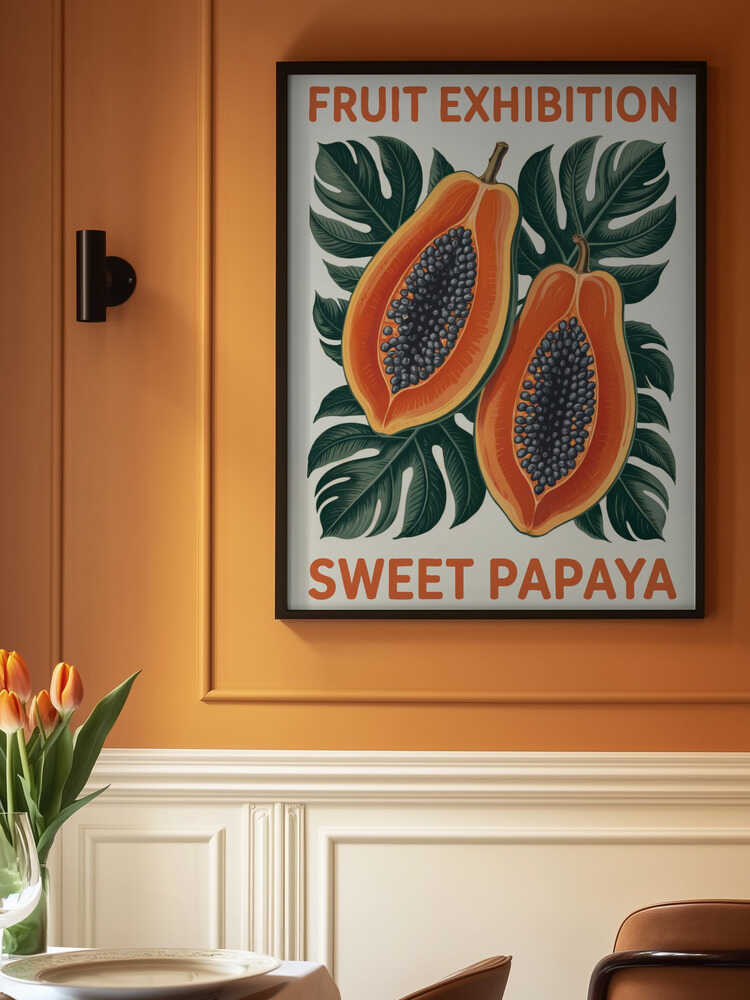 Sweet Papaya Poster