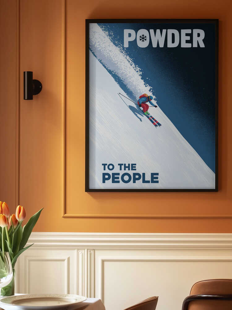 Powder To the People Poster