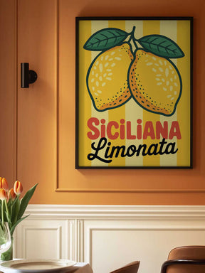 Siciliana Limonata Poster