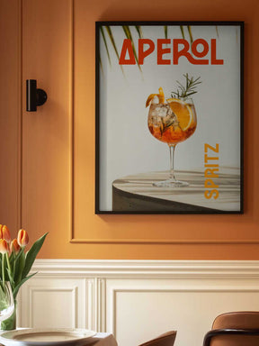 Aperol Spritz Tropic Poster