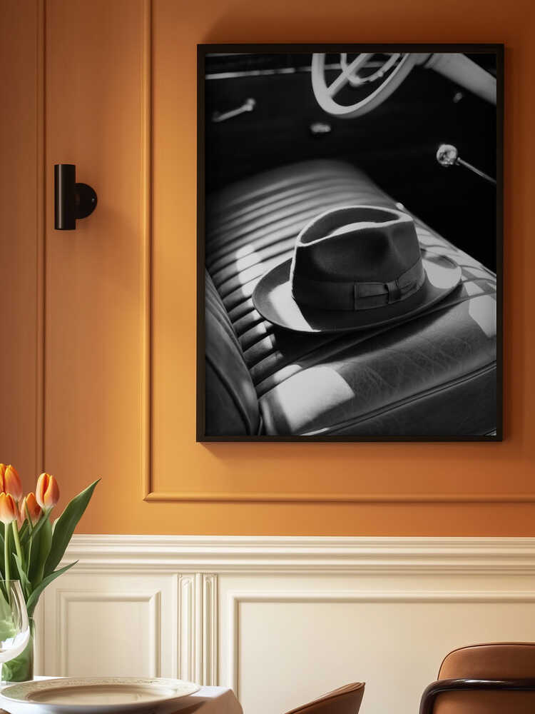 Hat In the Car Poster
