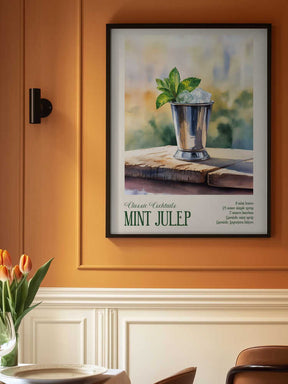 Classic Cocktails - Mint Julep Poster