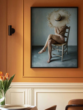 The Girl In the Straw Hat Poster