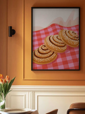 Swedish Cinnamon Buns Poster