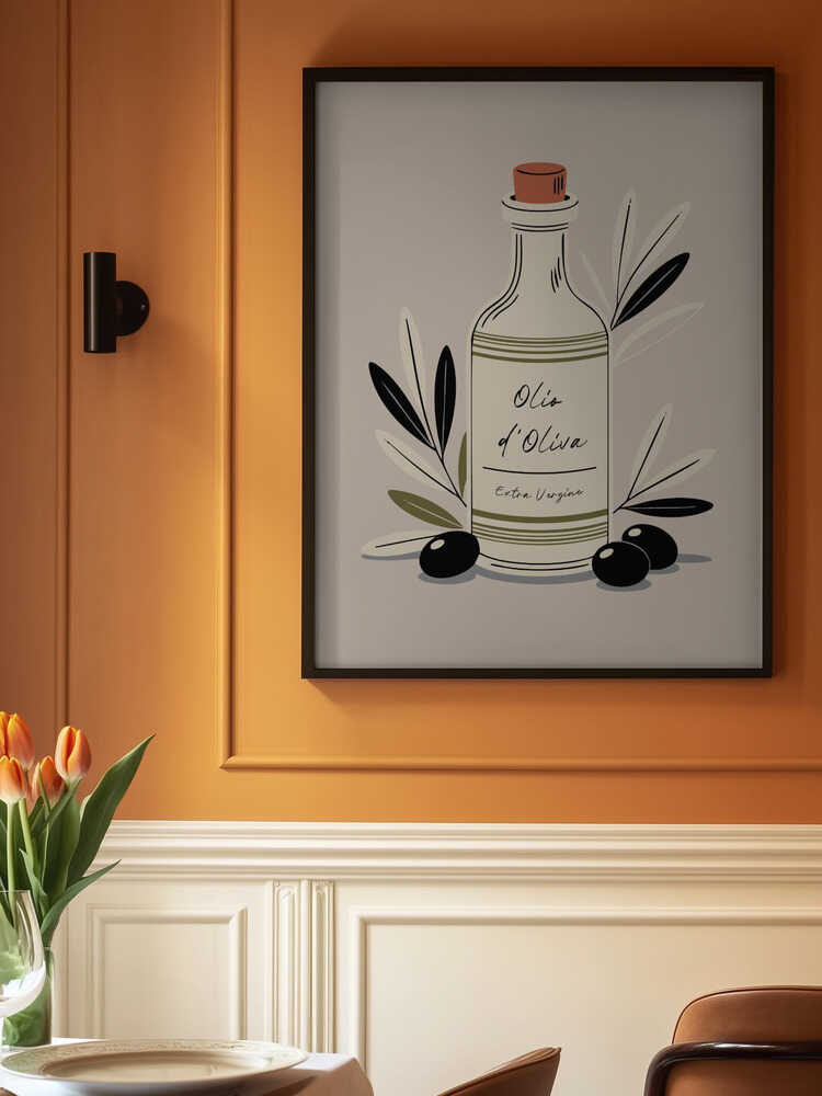 Olio D’oliva Poster