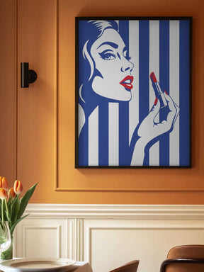 Put On Some Lipstick Poster