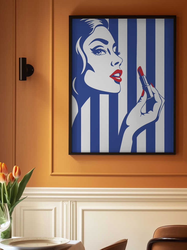 Put On Some Lipstick Poster