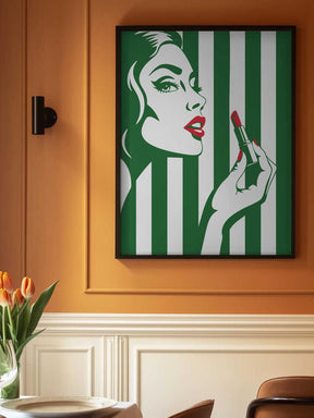 Put On Some Lipstick Poster