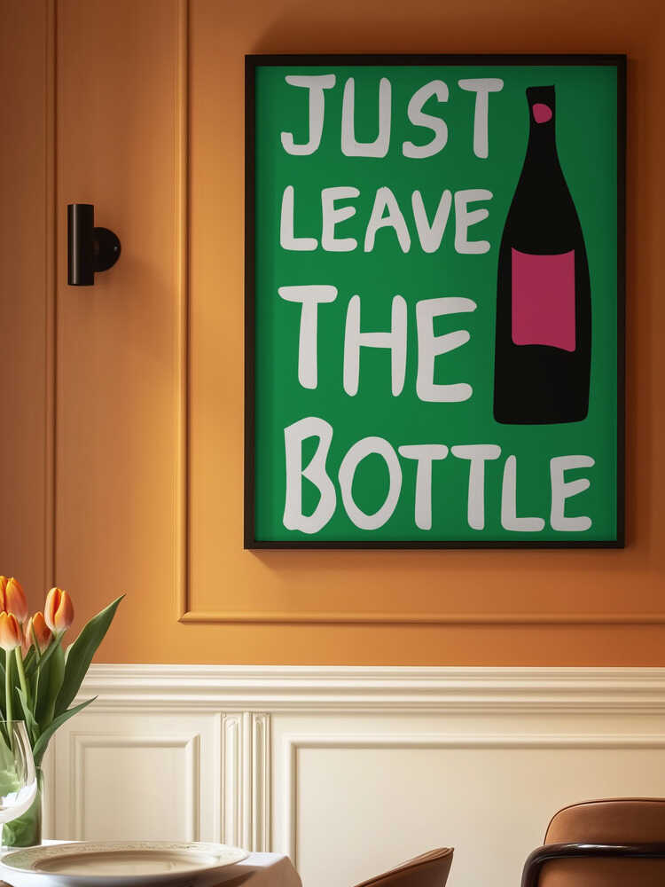 A4 Leave the Bottle 01.png Poster