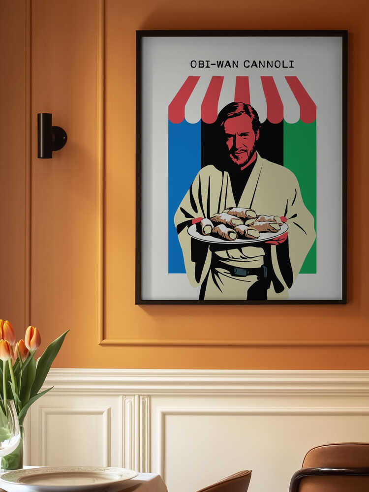 Obi Wan Cannoli Poster