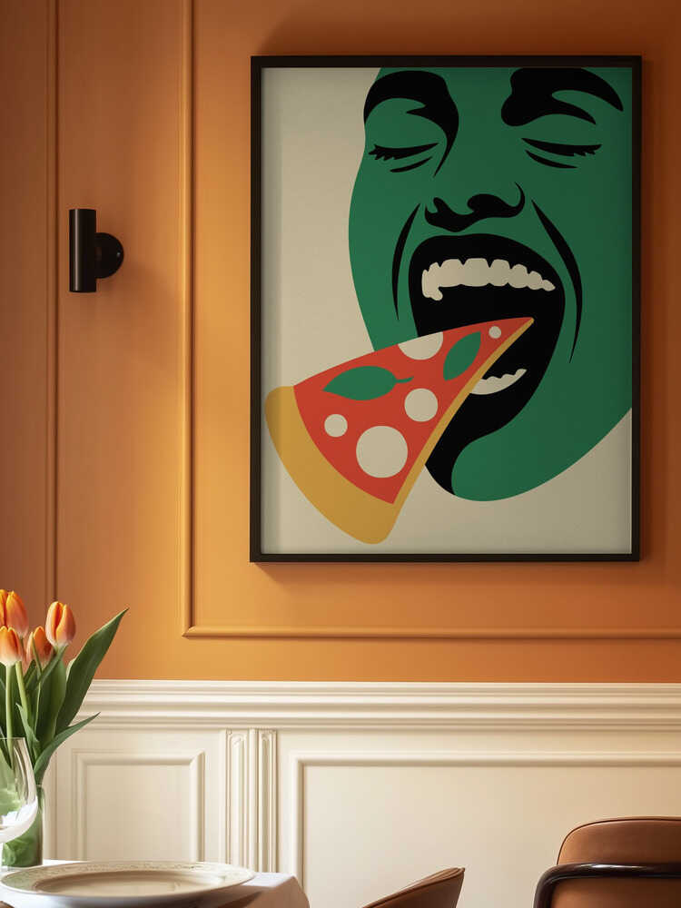 Yummy Pizza Poster