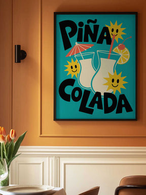 Sunny Pina Colada Poster