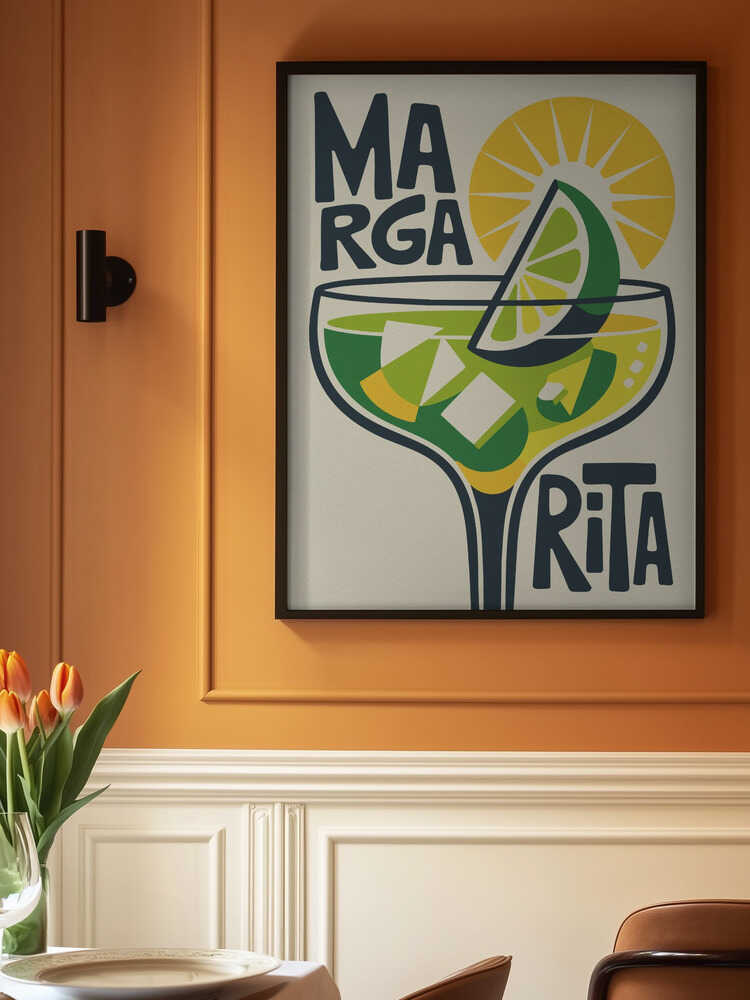 Sunny Margarita Poster