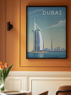 Dubai Travel Poster Poster