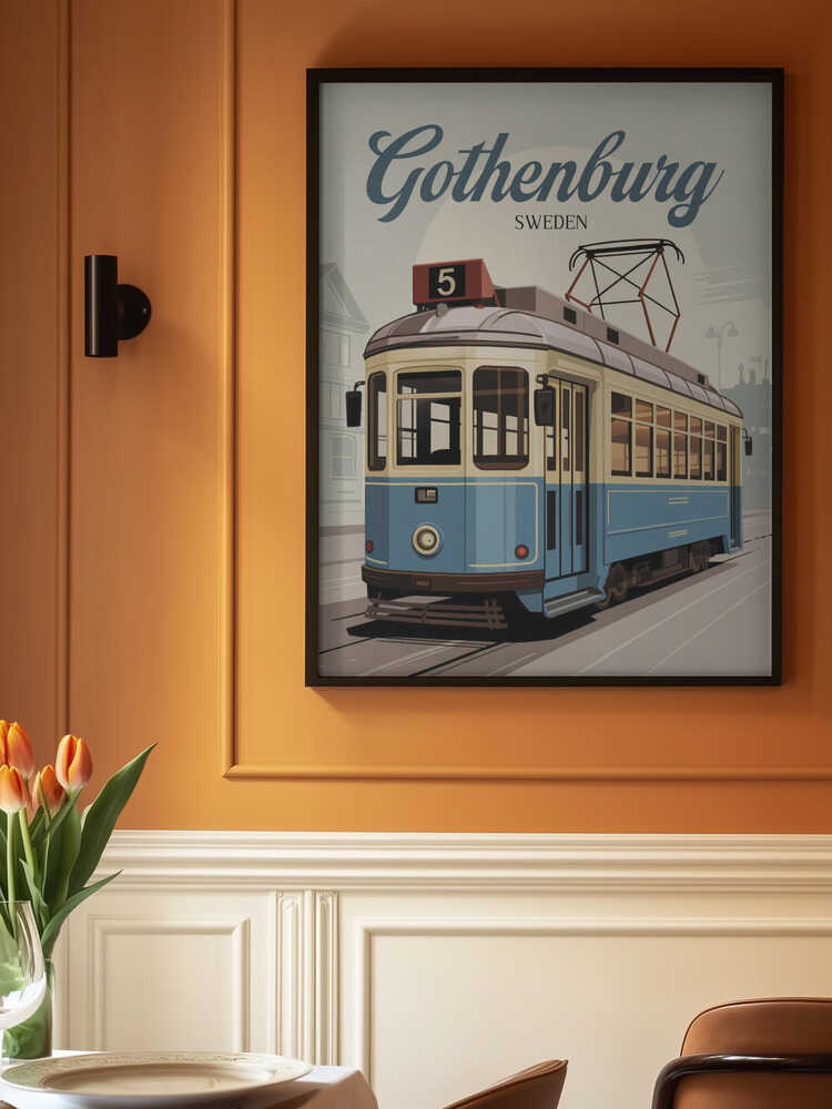 Gothenburg Travel Poster Poster
