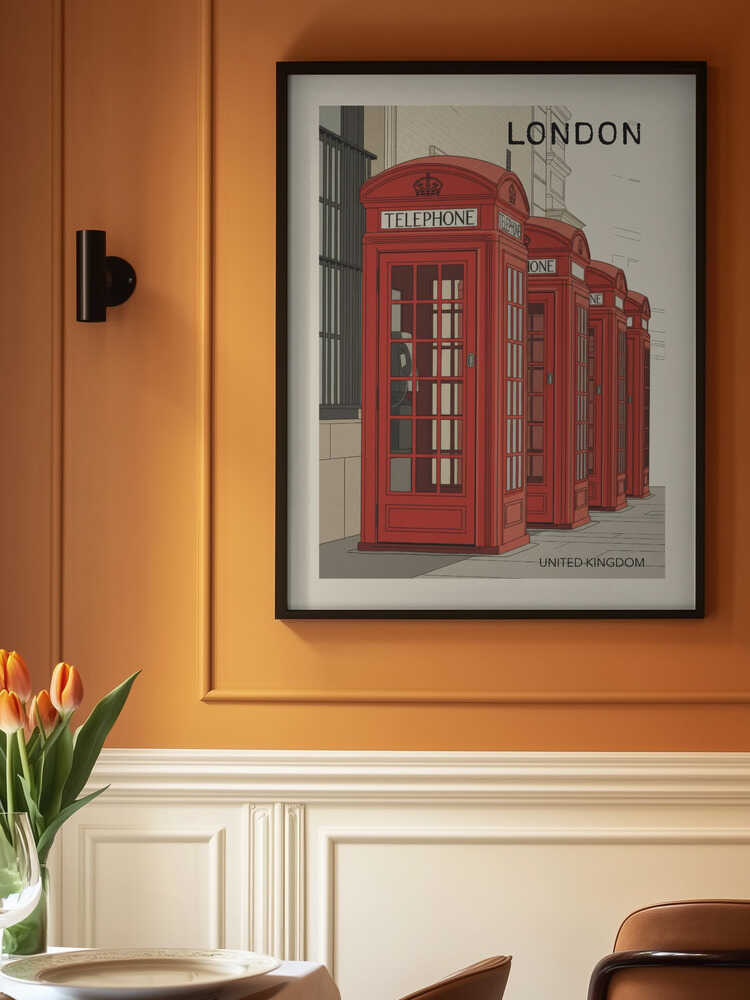 London Travel Poster Poster