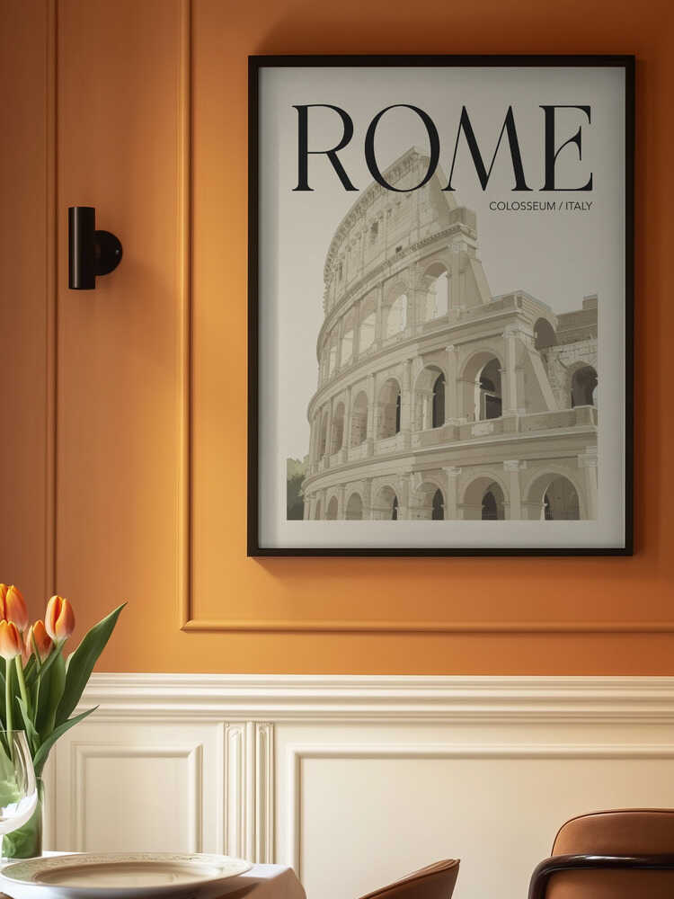Rome Travel Poster Poster