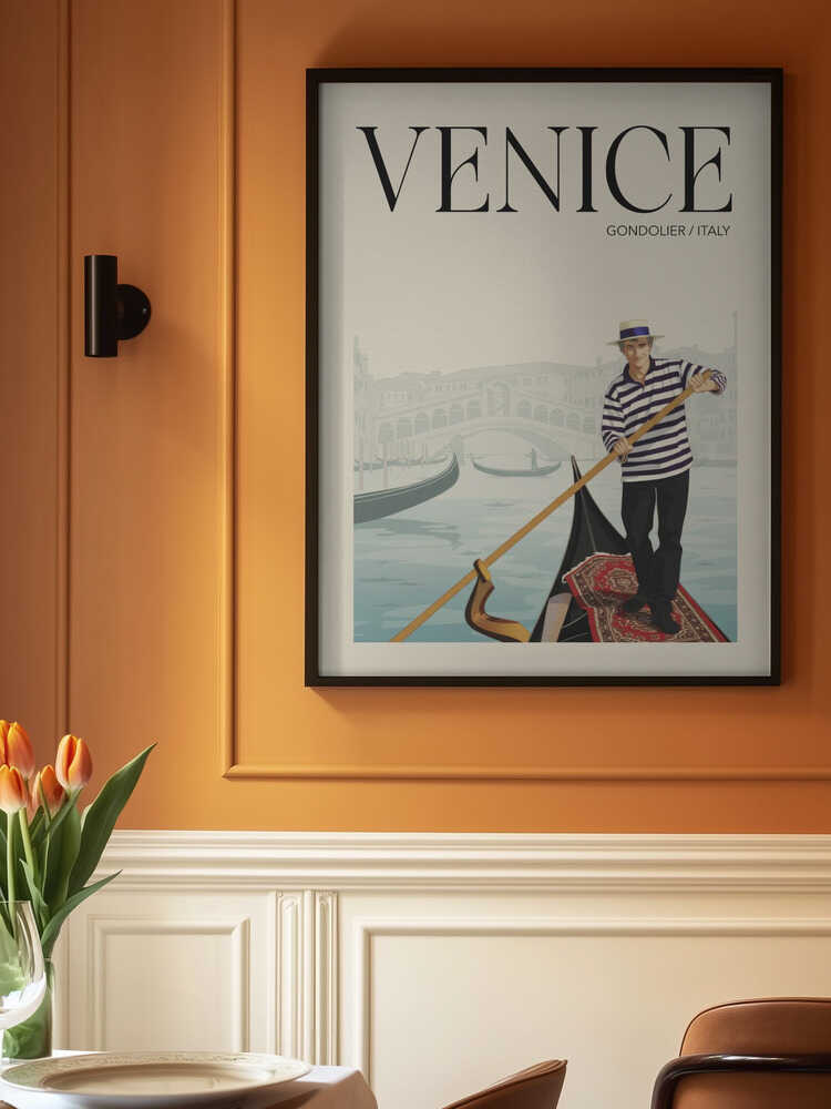 Venice Travel Poster Poster