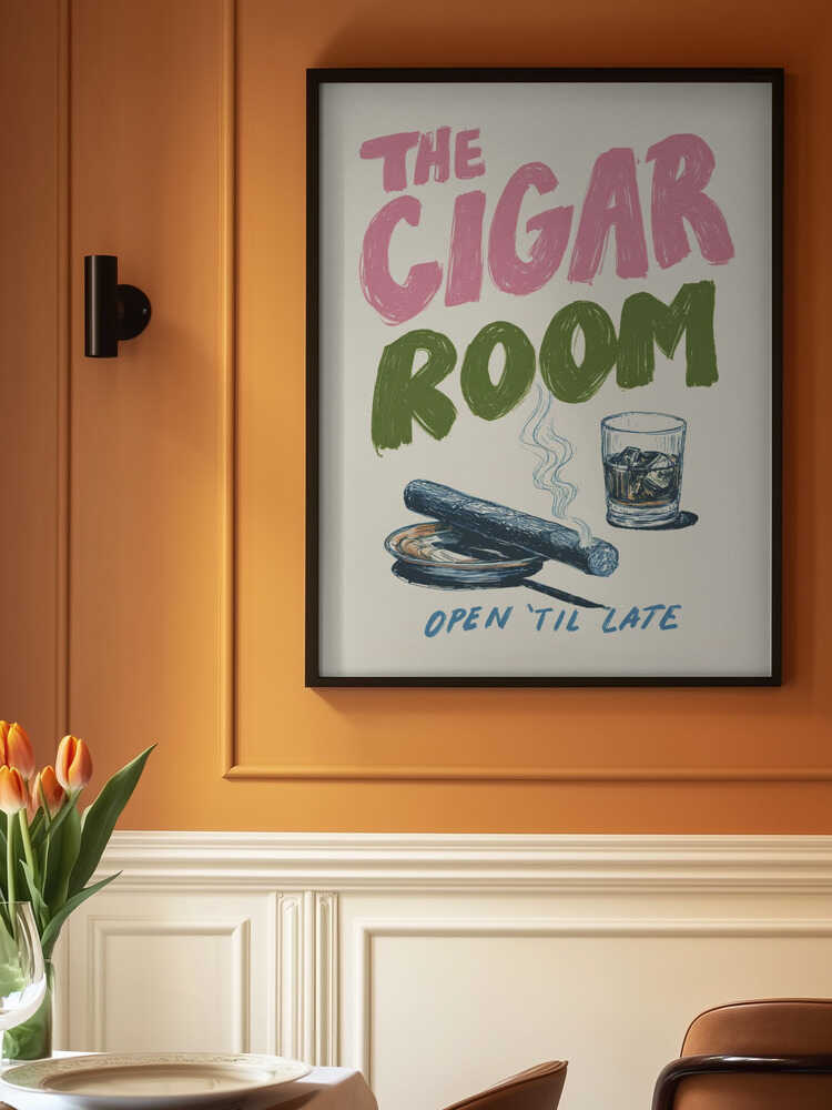 The Cigar Room Poster