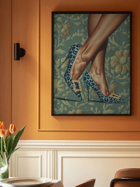 Feline Grace Poster