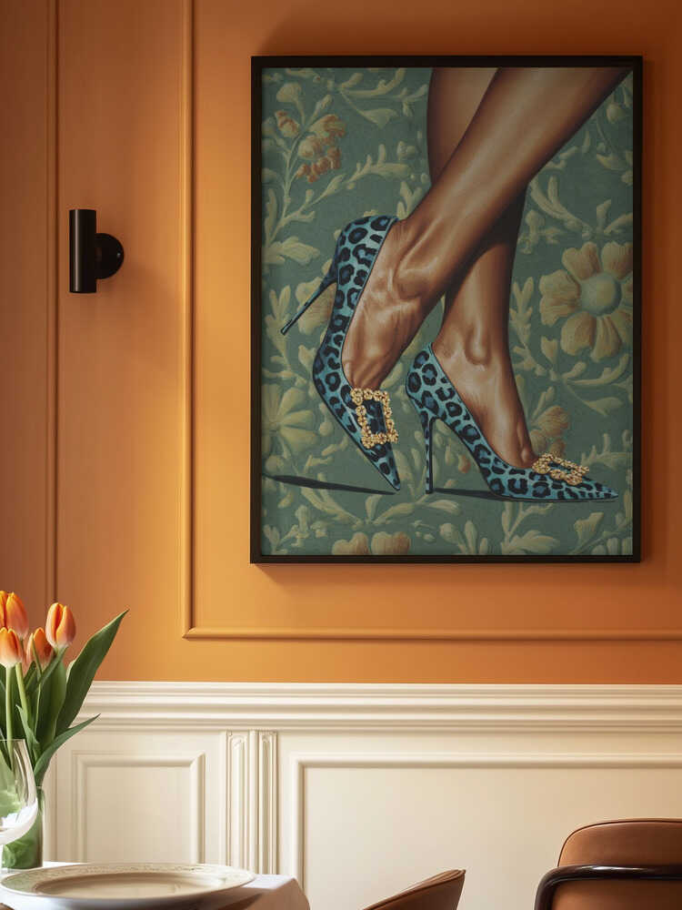 Feline Grace Poster