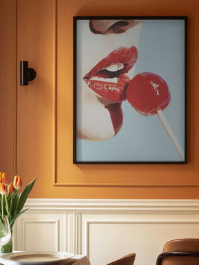 Red Lollipop Poster