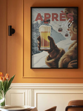 Apres Ski Alpine Poster