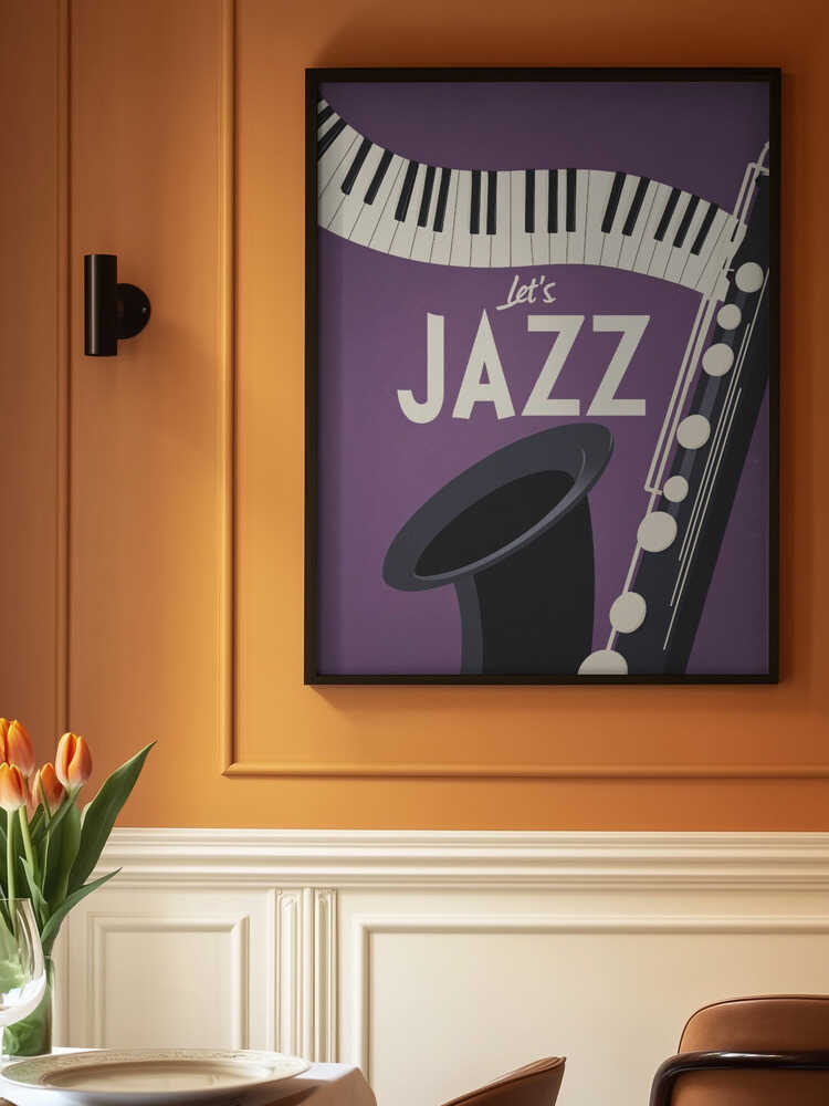 Let's Jazz Poster