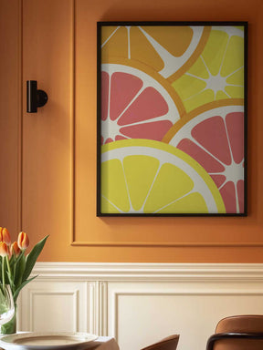 Citrus Slices Poster