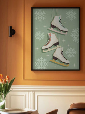 Three Skates Poster